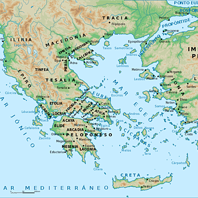 Timeline: ANTIGUA GRECIA