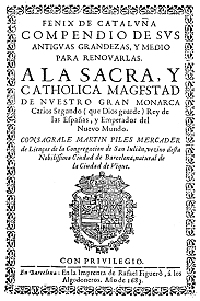 Fénix de Catalunya de Narcís Feliu de la penya