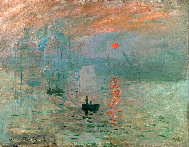 Impresión sol naciente MONET