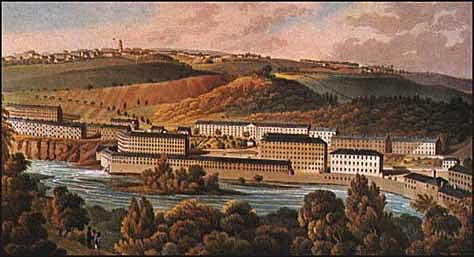 Robert Owen opened New Lanark