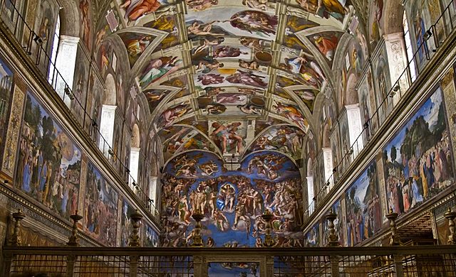 The Sistine Chaple is Completed