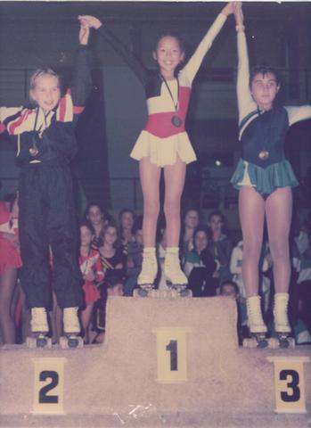 My first figure skating gold medal!