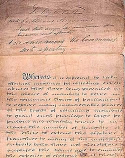 Britain Reform Bill of 1832