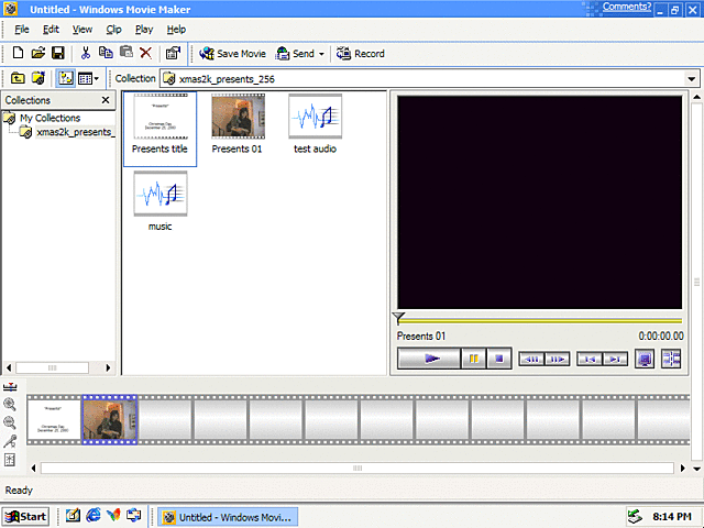 Windows Movie Maker - версія 1.1