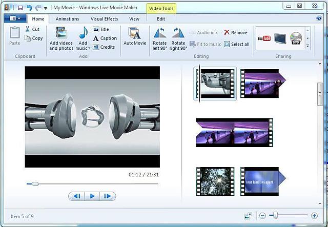Windows Movie Maker - версія 14,0