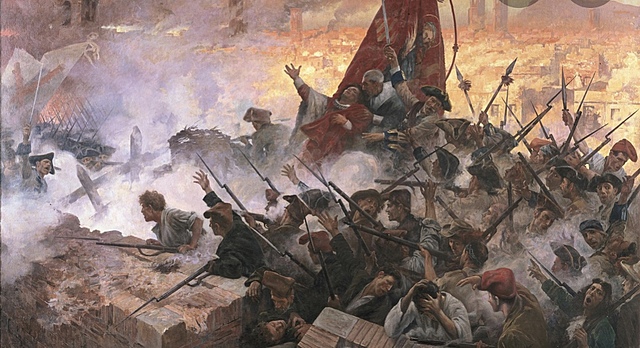 Cataluña se resiste ante Felipe V.