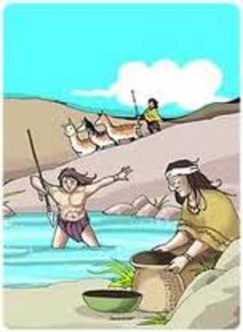 Inca Tribe First Mention Via Myths and Legends in Peru