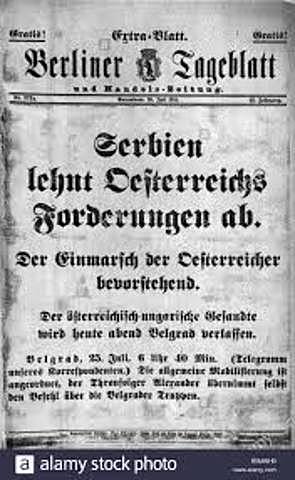 Serbia rechaza el ultimátum