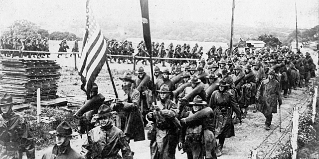 EEUU entra en la Primera Guerra Mundial