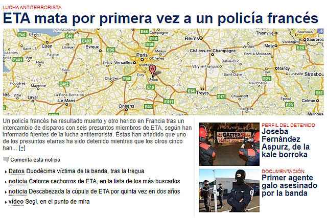 ETAren azkeneko hilketa
