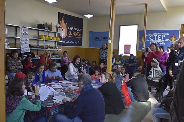 Inauguración del Espacio de Formación Arriba lxs que luchan