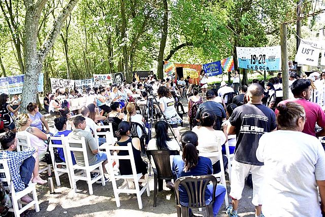 Encuentro Nacional de la militancia en el Agro. Lanzamiento UTEP en Ferro