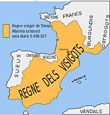 Naixement de l'imperi Visigot