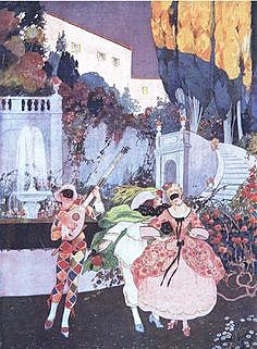 Umberto Brunelleschi 1912 La Comédie Italienne, Harlequin