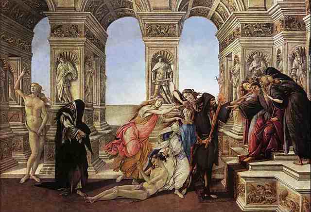 Botticelli - La Calomnie d'Apelle