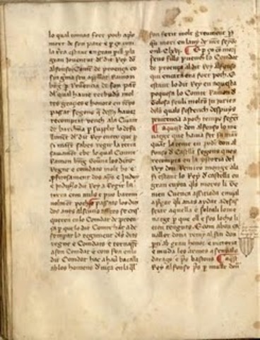 Crònica (Pere el Ceremoniós)