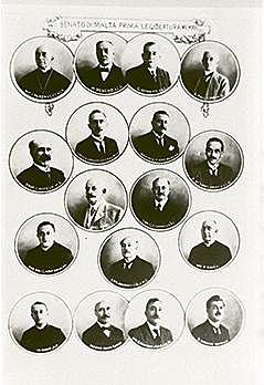 1st Self Government Constitution – 1st Parliament with Maltese Representatives