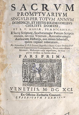 Sacrum promptuarium (Sveti priročnik)