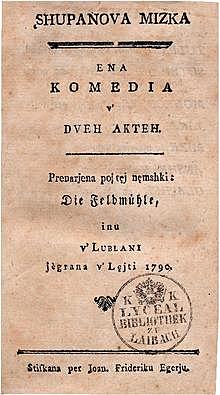 Županova Micka in Ta veseli dan ali Matiček se ženi