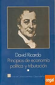 David Ricardo pública principios de economía política y tributación
