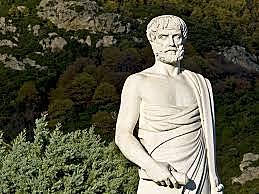 Aristotle learns from Plato
