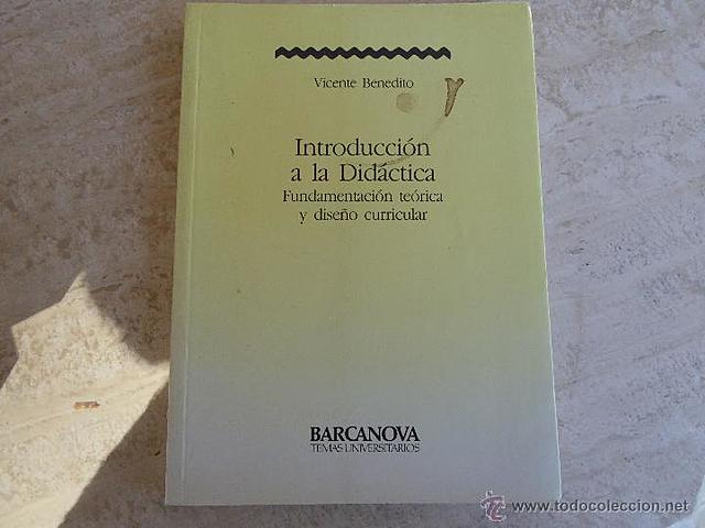 La Didáctica de V. Benedito