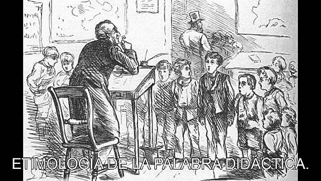 Etimología del término Didáctica