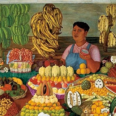 Timeline: El intercambio alimenticio entre Oriente, Oriente Medio, España y América.