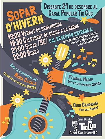 Sopar d'Hivern i Nit de Cant Improvisat