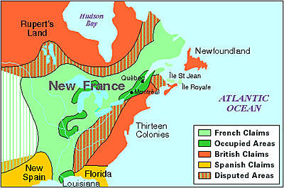 Discovery of New France (Quebec)