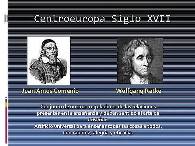 Origen del termino didáctica en el centro de Europa