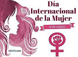 Primer Día Internacional de la Mujer.