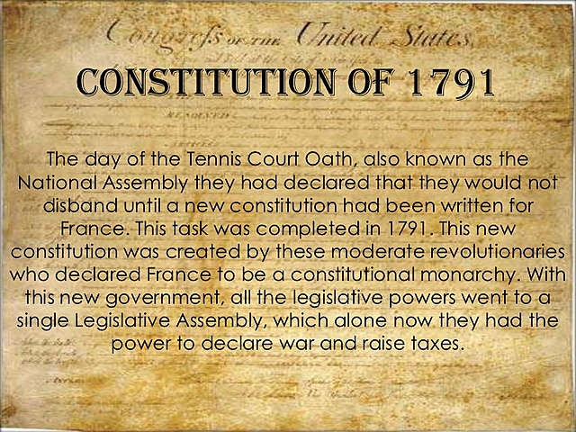 New Constitution Drafted