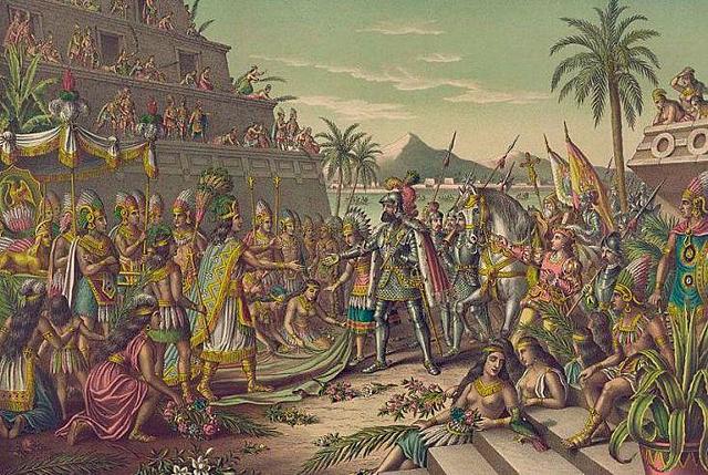 Conquista del territorio de México