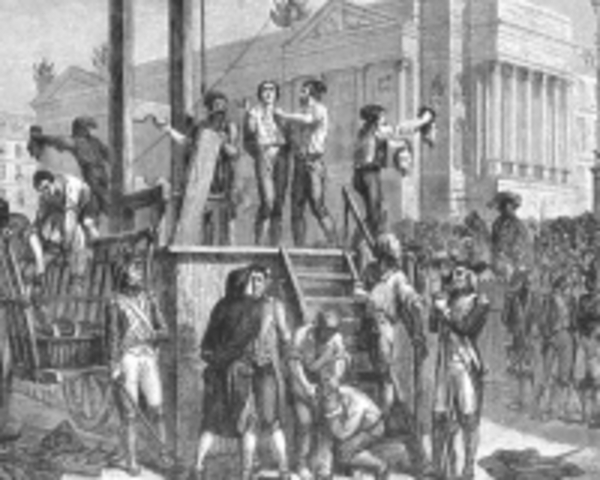 Robespierre is guillotined