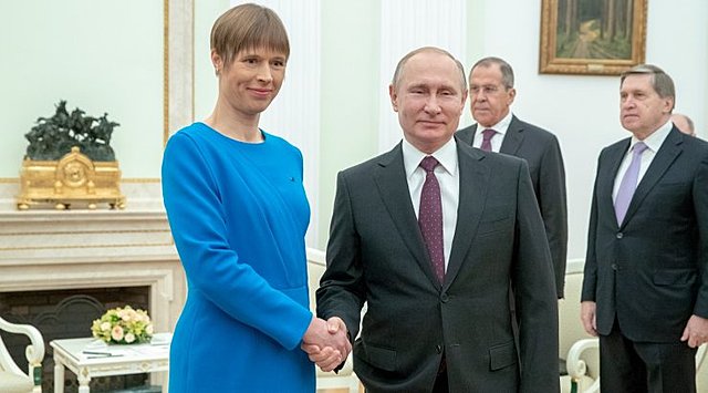 Kersti kaljulaid kohtas puutinit