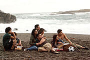 Bella goes to First Beach with her friends and meets Jacob Black