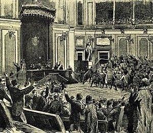 La Vicalvarada: manifiesto de Manzanares. Caída del régimen moderado