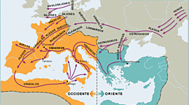 Timeline: Pobles germànics
