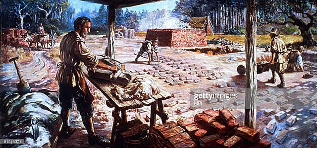 the settlers moving in