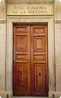Fundación de la Real Academia de la Historia.