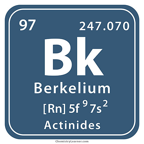 La découverte du Berkélium