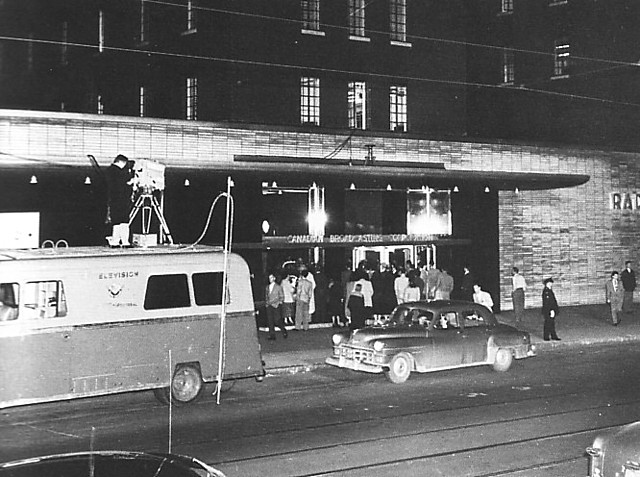 inauguration de l'édifice de Radio-Canada à Montréal