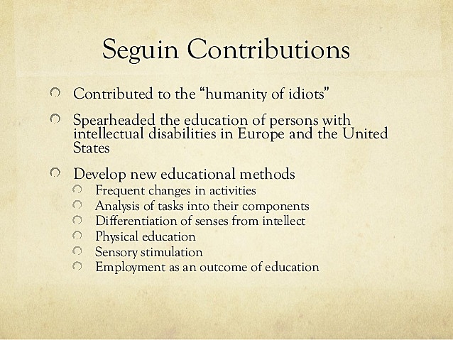 Edouard Seguin - Physiological Method