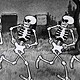 Spooky scary skeletons