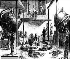 La industria siderúrgica