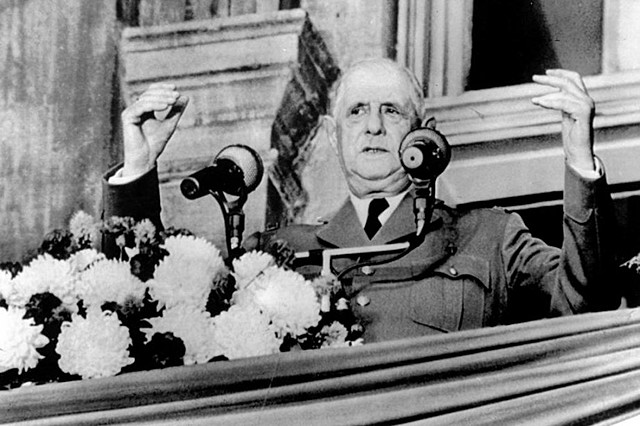 Discours controversé du président français Charles de Gaulle à Montréal