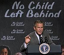 2002-The No Child Left Behind law