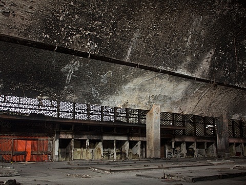 Reconstrucción del Primer Incendio del Mercado de la Merced
