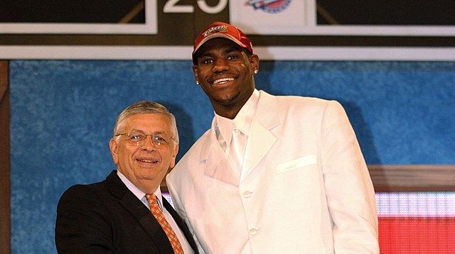 Lebron James Drafted